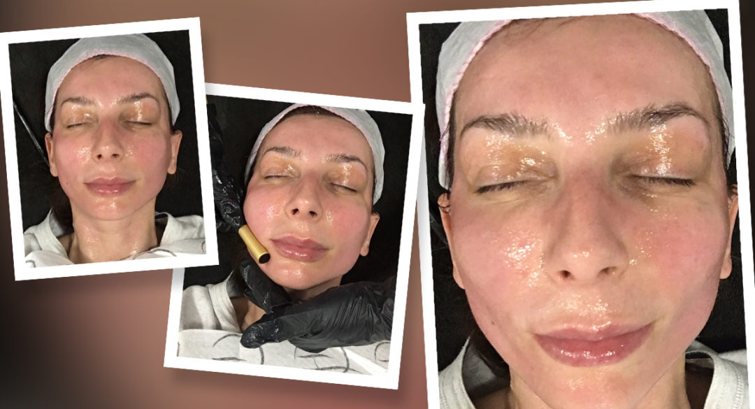 Facial Application Steps Banner