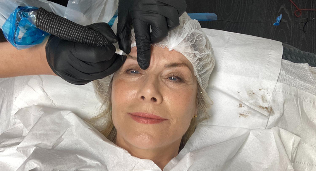 Glynis Barber Eyebrow Treatment