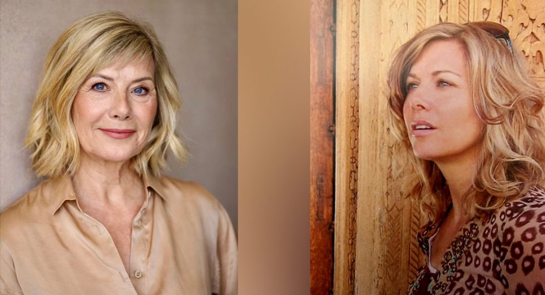 Glynis as two portraits