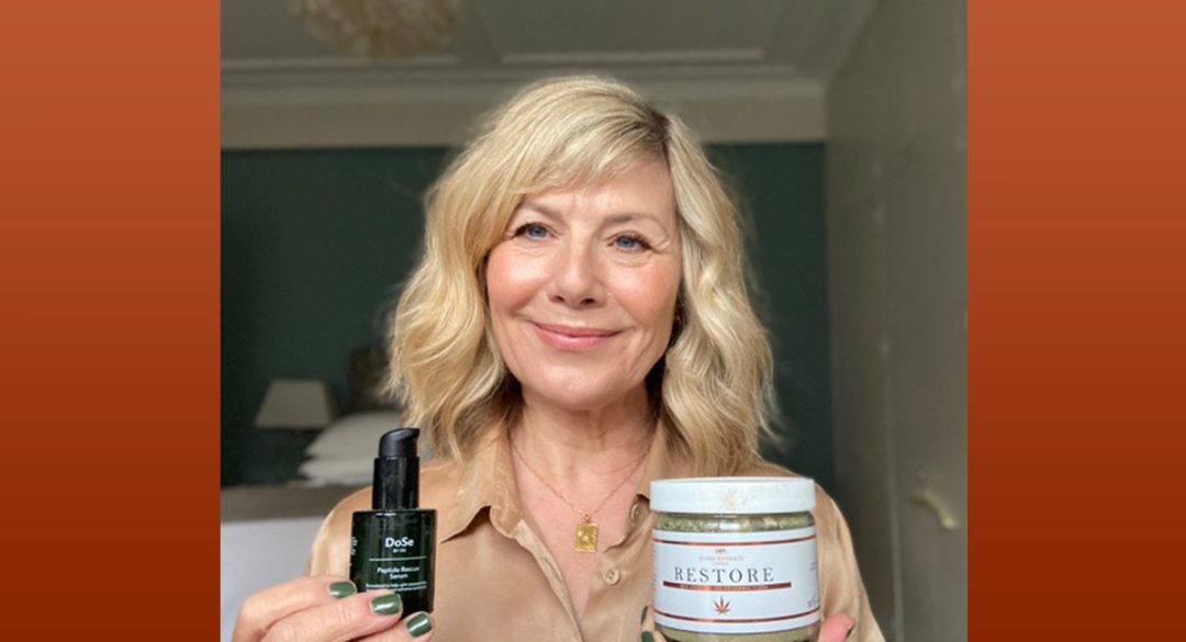 Glynis Holding Dose and Restore Products