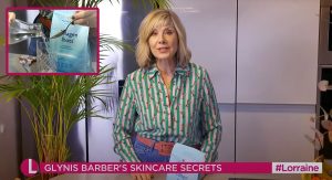 Glynis Skincare Secrets on ITV Lorraine With Collgen Shots