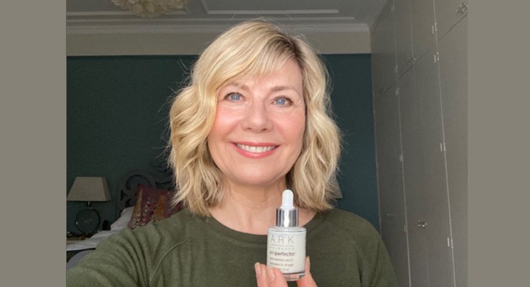 Glynis with ARK Skincare Radiance Serum