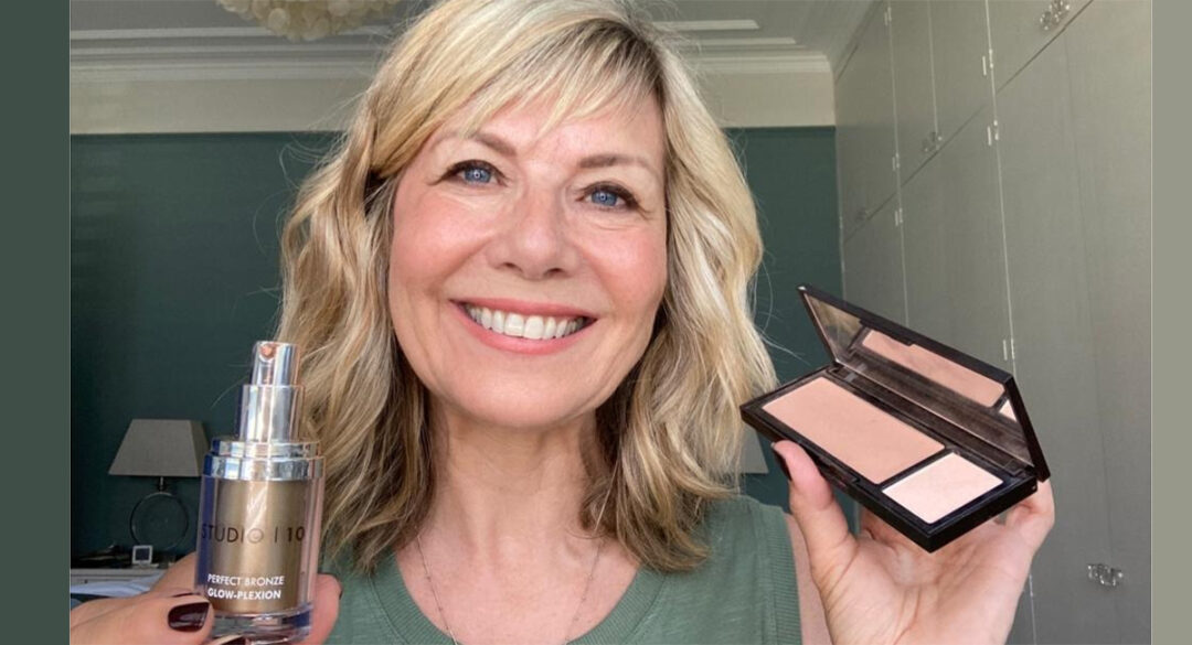 Glynis with Bronzer
