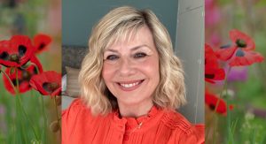 Glynis in Red