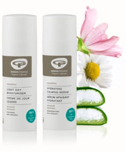 Green People Light Day Moisturiser and Hydrating Calming Serum 2