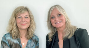 Marie Reynolds and Glynis Barber