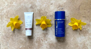 Neck Treatment Products with Daffodils