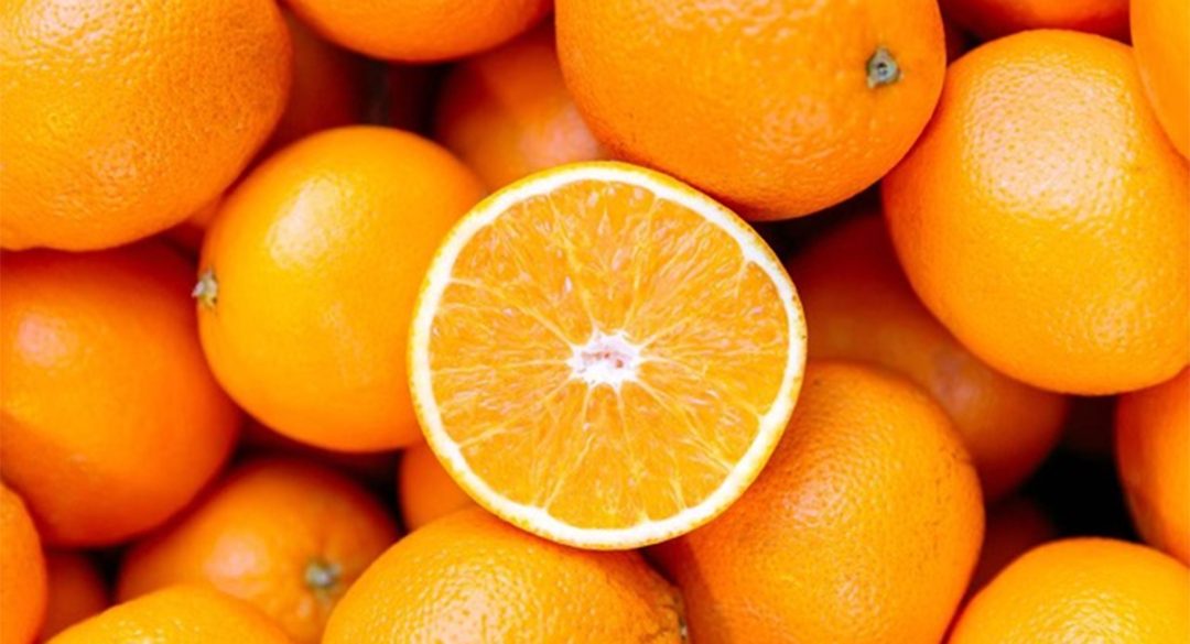 Oranges with Half Orange in Centre