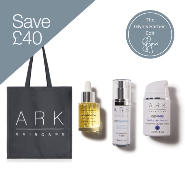 The Glynis Barber Edit with products shown and £40 off