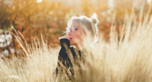 Woman in Meadow
