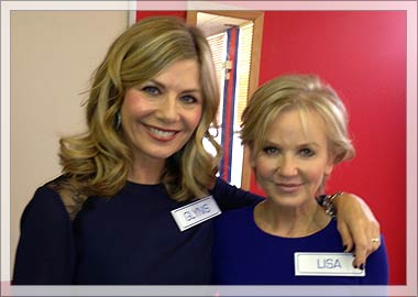 Glynis Barber and Lisa Maxwell