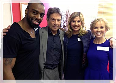 Chucky, Michael Brandon, Glynis Barber and Lisa Maxwell