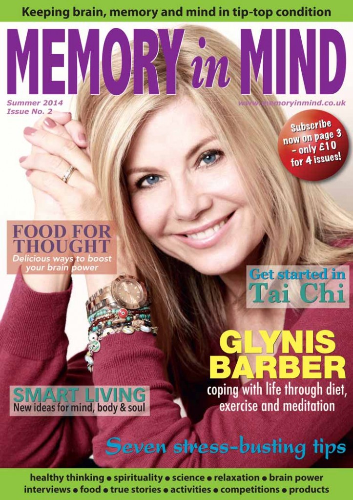 Memory in Mind Magazine Cover